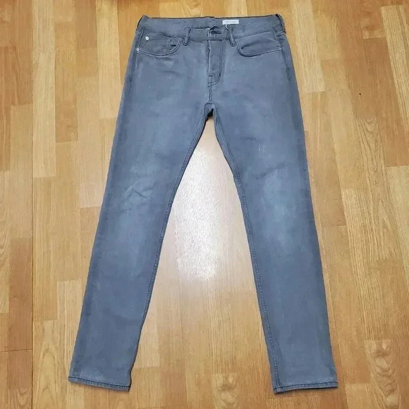 All Saints Cigarette Stretch Cotton Blend Men Jeans - Picture 5 of 10